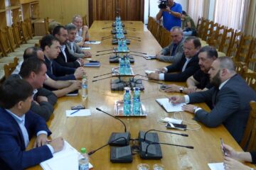 Gheorghe Flutur s-a întâlnit cu o delegație de oameni de afaceri din Qatar