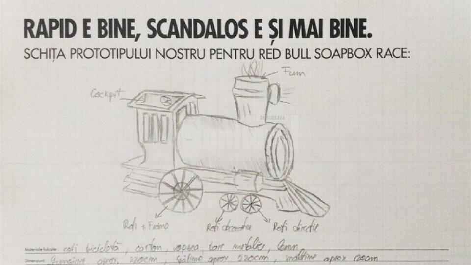 Așa arată prototipul mașinăriei cu care vor concura sucevenii