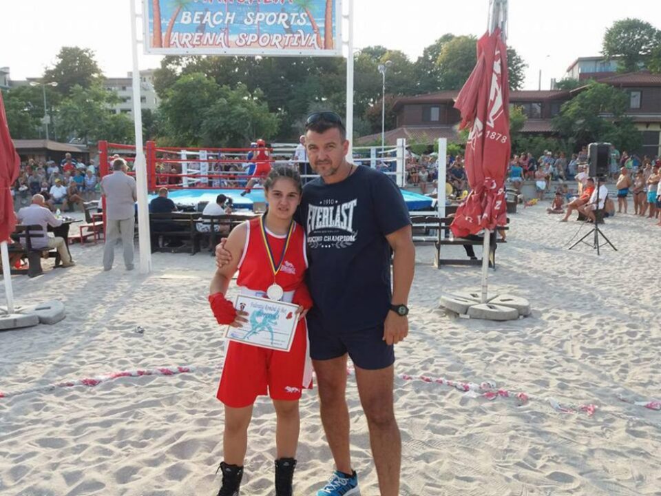 Romina Iosub și Andu Vornicu, la turneul de la Mangalia