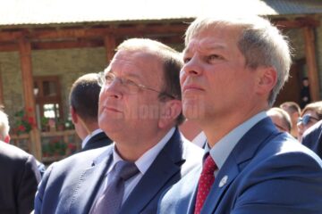 Gheorghe Flutur și Dacian Cioloș