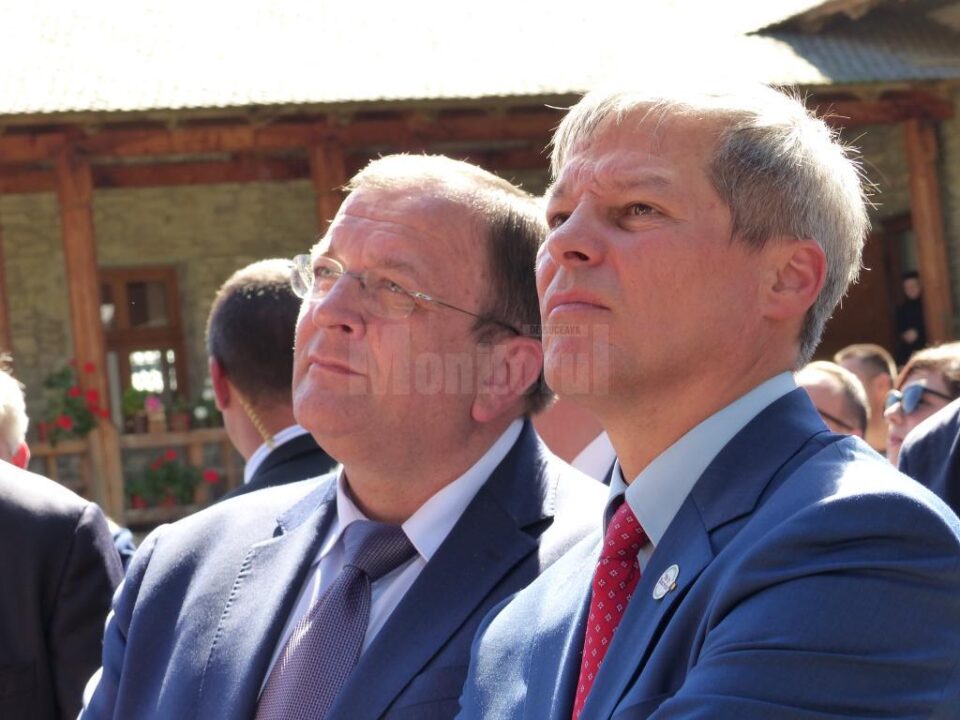 Gheorghe Flutur și Dacian Cioloș