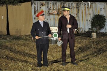 ”Trenul de noapte” s-a jucat în zona Gării Burdujeni cu peronul plin