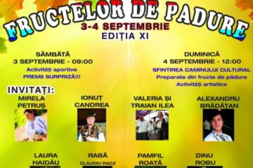 Festivalul Fructelor de Pădure, la Coșna