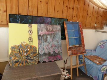 O siriancă și două sucevence, în rezidență artistică la „Casa Atelier” din Suceava