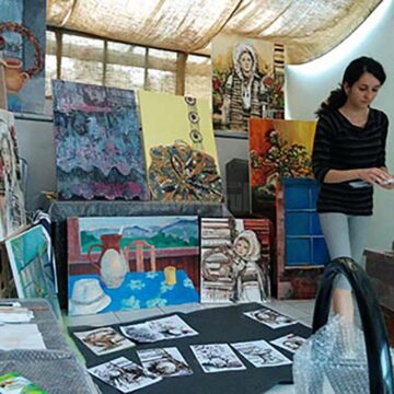 O siriancă și două sucevence, în rezidență artistică la „Casa Atelier” din Suceava