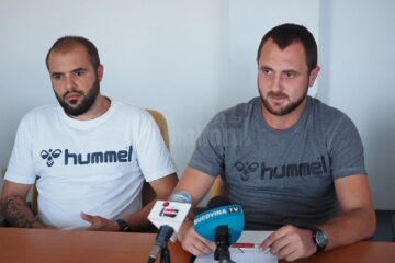 Iulian Andrei și Adrian Chiruț speră ca sucevenii să debuteze cu dreptul în noua ediție a Ligii Naționale de Handbal