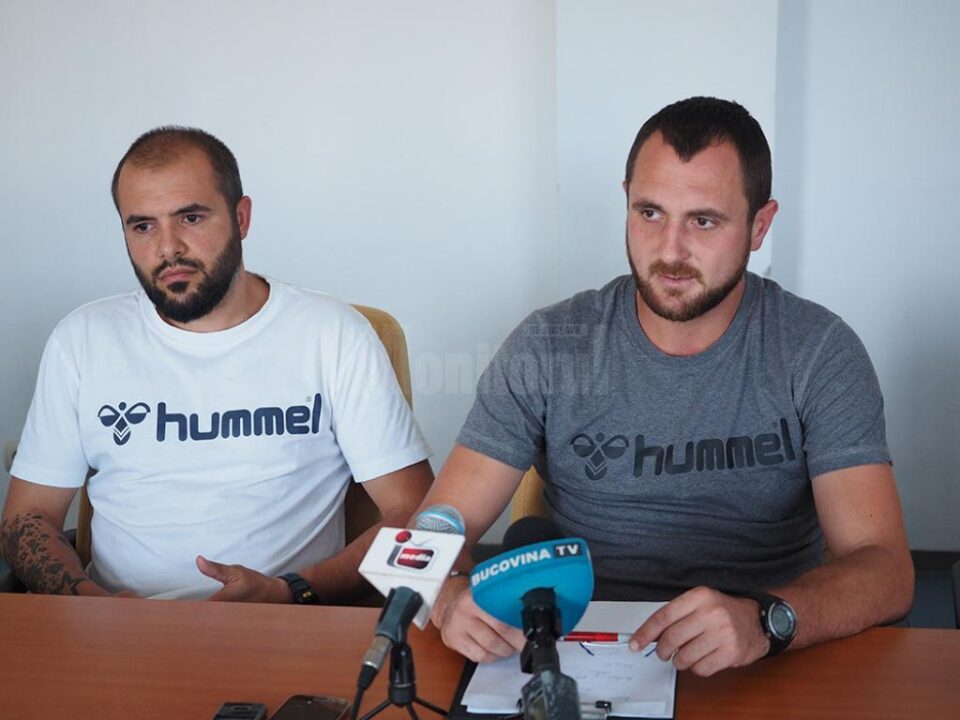 Iulian Andrei și Adrian Chiruț speră ca sucevenii să debuteze cu dreptul în noua ediție a Ligii Naționale de Handbal