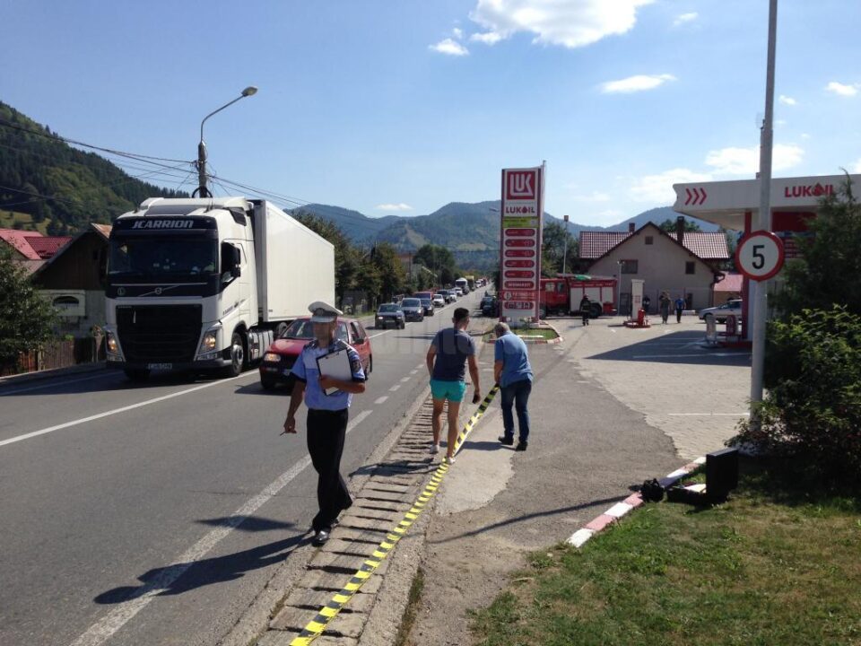 Accidentul s-a petercut pe Calea Bucovinei din Campulung Moldovenesc