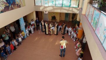 Preșcolarii de la Grădinița „Sfântul Ioan cel Nou” au început ieri cursurile