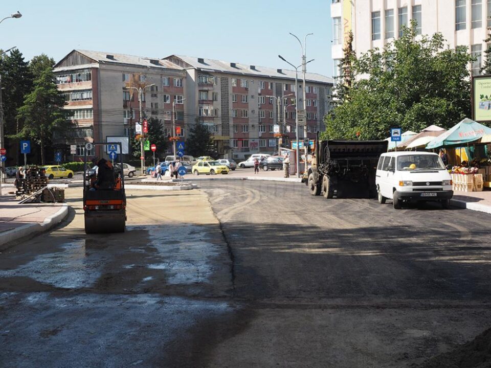 Strada Ștefan cel Mare va fi redată circulației de săptămâna viitoare