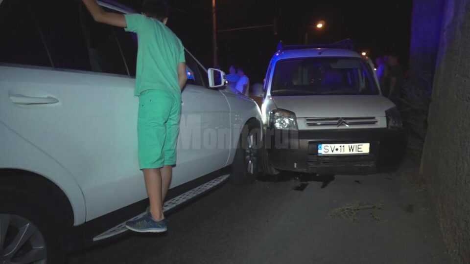 Celelalte doua masini implicate in accident