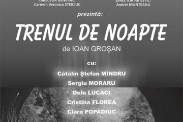 “Trenul de noapte” revine cu două spectacole în zona Gării Burdujeni