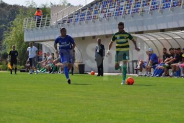 Bogdan Rusu a marcat singurul gol al partidei dintre Foresta Suceava și ACS Berceni. Foto www.ilfovsport.ro