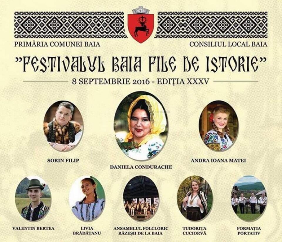 Festivalul „Baia file de istorie”