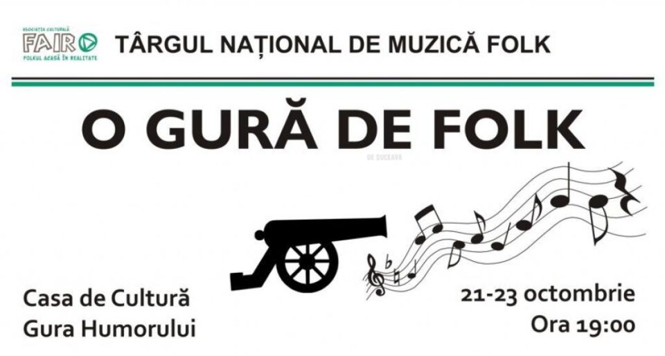 Târg de folk, la Gura Humorului