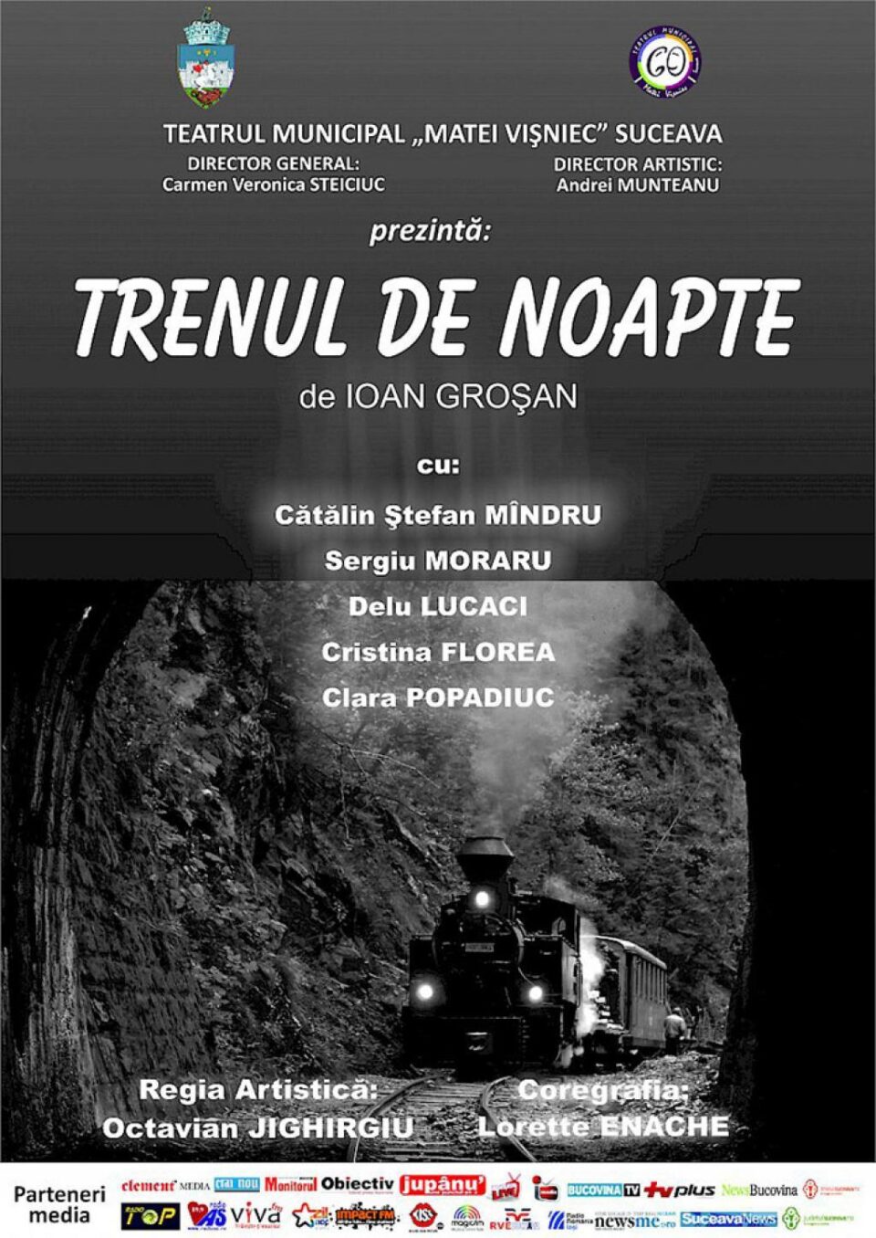 Teatru neconvențional, în zona Gării Burdujeni