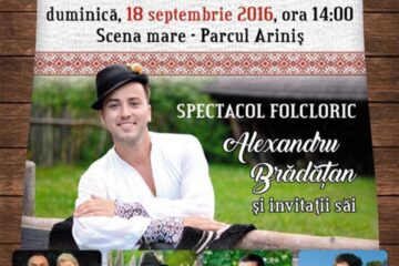 Spectacol folcloric, la Zilele Humorului