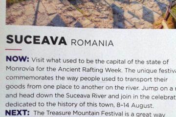 Articolul din Wizz Magazine, ediția din august