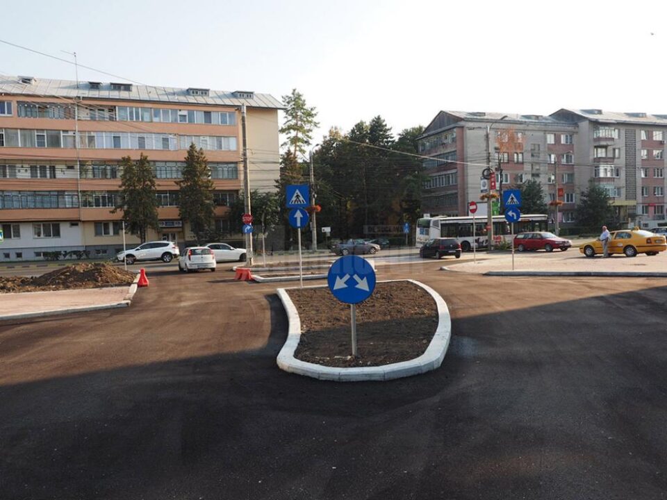 Strada Ștefan cel Mare modernizată