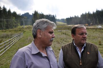 Au fost reluate lucrările la primul tronson al pârtiei de schi de pe Masivul Rarău