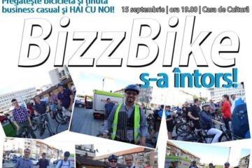BizzBike - Business pe bicicletă, joi, în municipiul Suceava