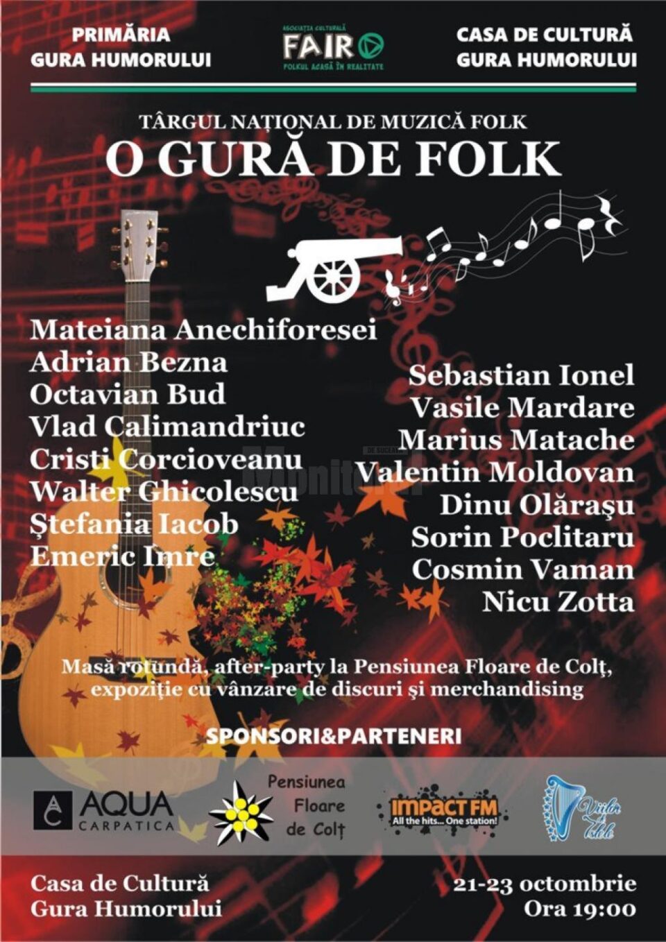 Recitalurile Târgului Național de Muzică Folk
