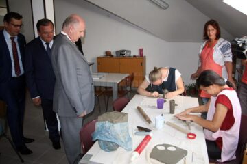 Ambasadorul Belgiei în România, prezent ieri la inaugurarea Centrului de recuperare pentru adulți cu handicap “Blijdorp – O Nouă Viață”