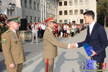 Deschiderea anului școlar la Colegiul Militar. Foto: plt.adj.pr. Aioanei Petrică