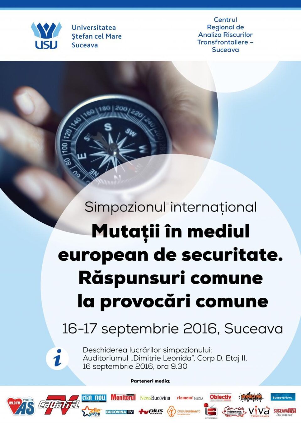 Simpozion internațional pe teme de securitate, la Universitatea din Suceava Simpozion internațional pe teme de securitate, la Universitatea din Suceava