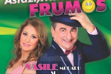 Actorii Vasile Muraru și Valentina Fătu, pe scena suceveană