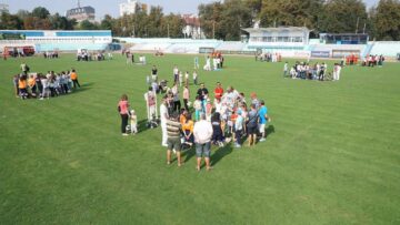 Mii de oameni au participat la cursurile de prim-ajutor de pe stadionul Areni și din centrul Sucevei