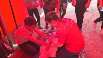 Mii de oameni au participat la cursurile de prim-ajutor de pe stadionul Areni și din centrul Sucevei