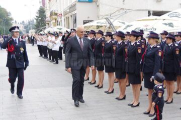 Secretarul de stat Raed Arafat trece în revistă trupele ISU Suceava