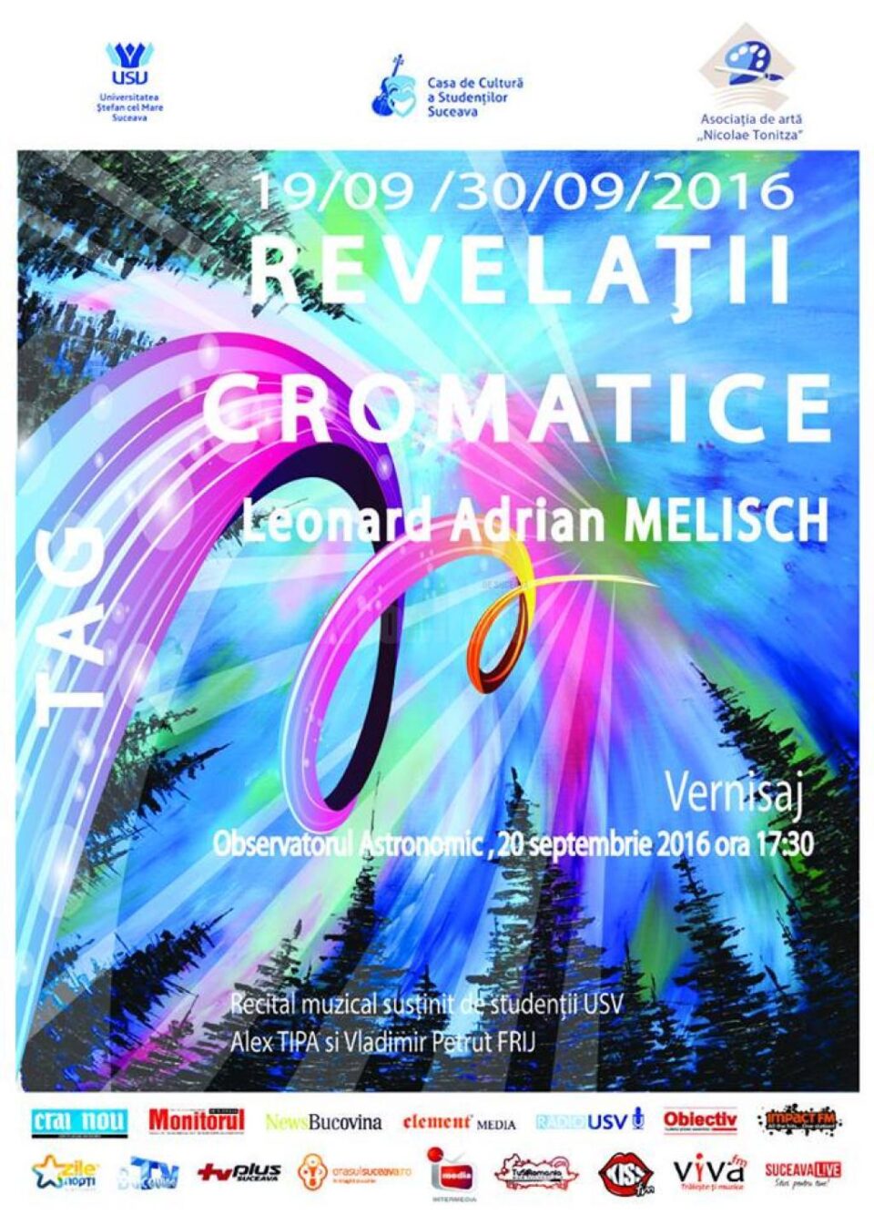 „Revelații cromatice”, la Observatorul Astronomic