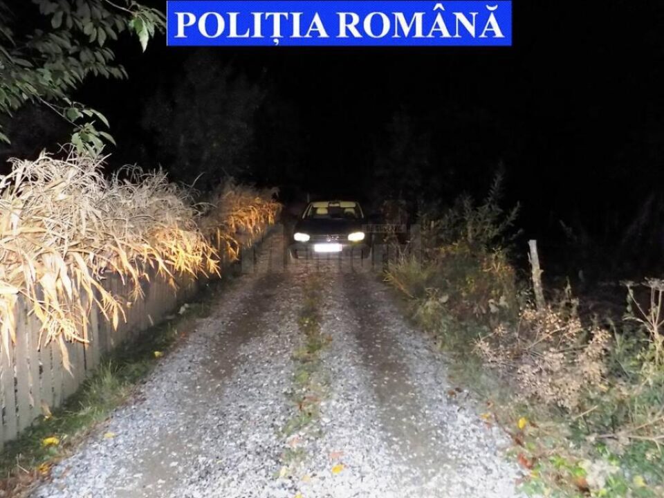 Mașina plină cu țigări de contrabandă