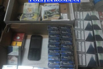 Țigări și alcool ridicate la perchezițiile de ieri