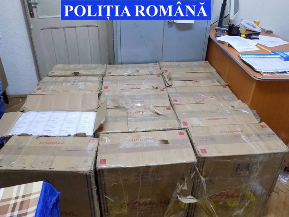 Țigările au fost ridicate în vederea confiscării, la fel și autoturismul