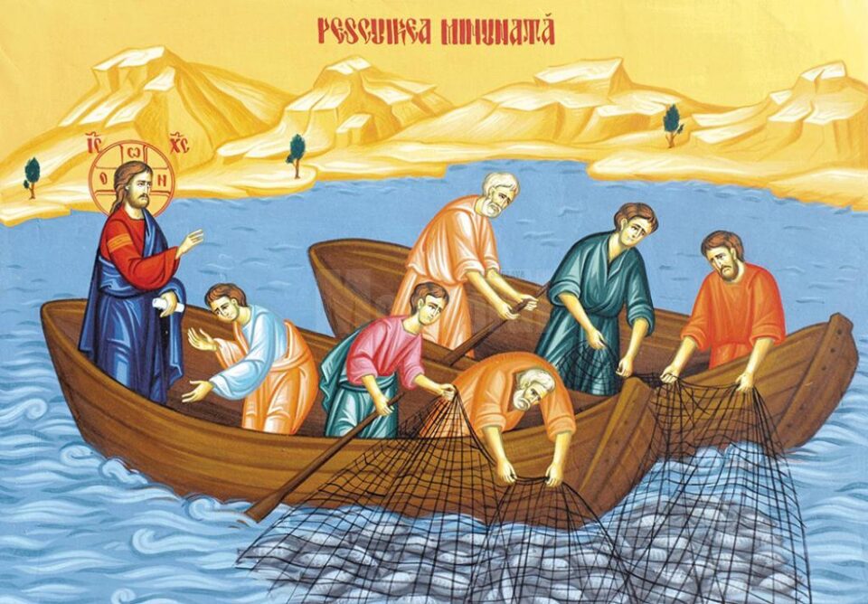 Pescuirea minunată - lumină pentru misiunea Bisericii