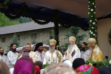 Patriarhul Ioan al X-lea al Antiohiei și al Întregului Orient, prezent la Putna
