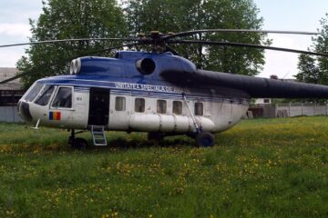 Echipajele de la sol beneficiază de sprijinul unui elicopter din cadrul Inspectoratului General de Aviație
