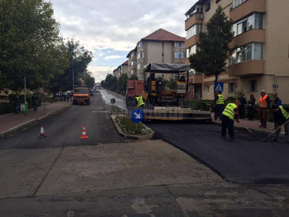 Lucrările de modernizare a bulevardul Gavril Tudoraș se apropie de finalizare