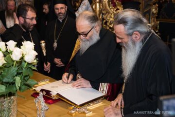 Patriarhul Ioan al X-lea al Antiohiei la Putna 550