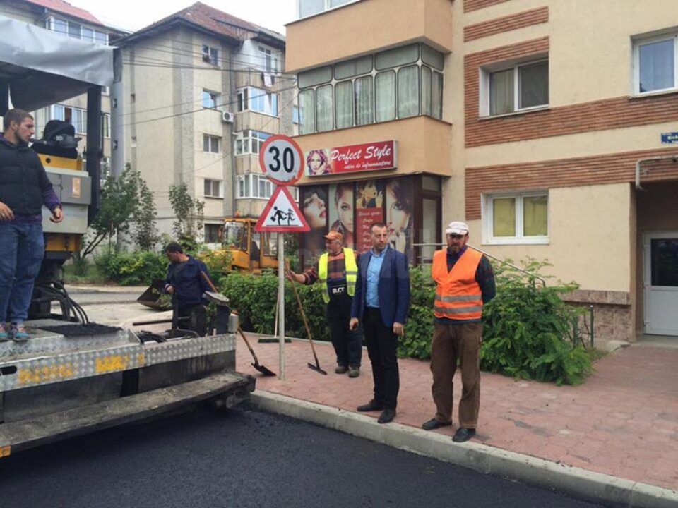 Lucrările de modernizare a bulevardul Gavril Tudoraș se apropie de finalizare