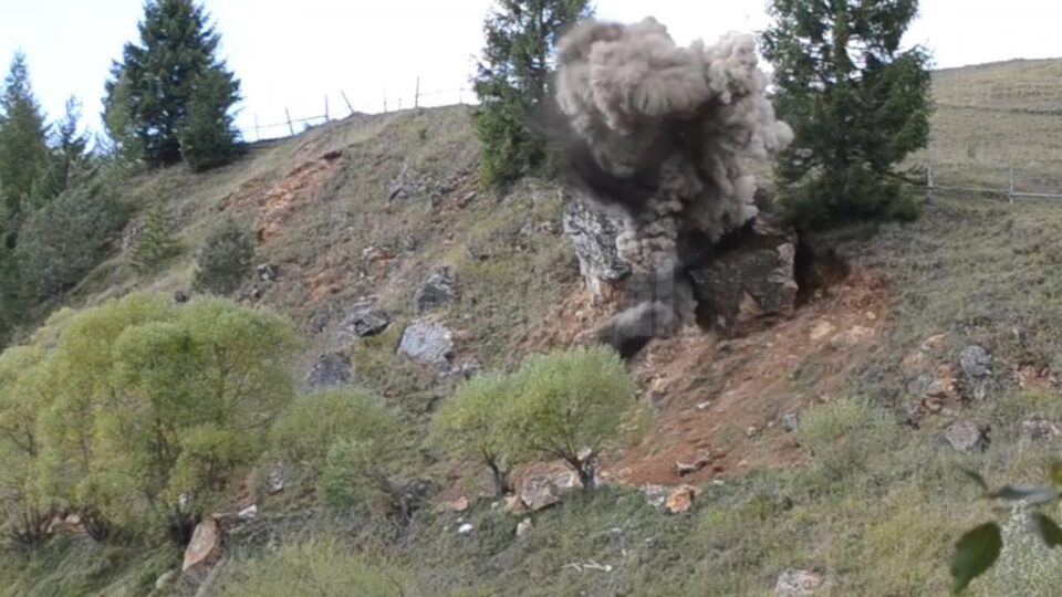 Detonarea stâncii