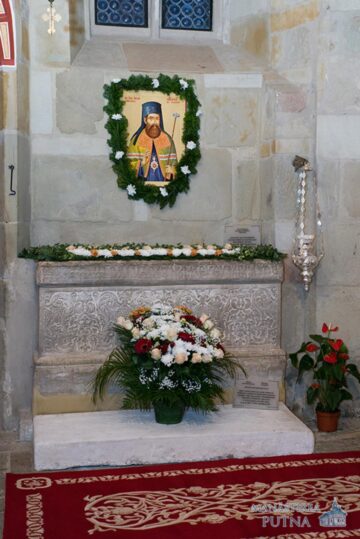 Patriarhul Ioan al X-lea al Antiohiei la Putna 550