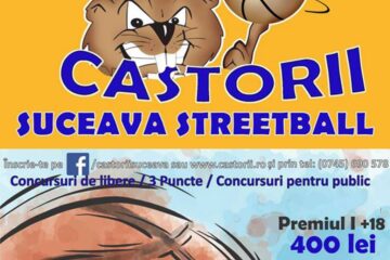 Turneu de streetball, sâmbătă, în centrul Sucevei