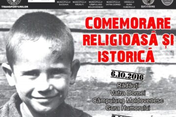 Evenimente comemorative la împlinirea a 75 de ani de la începutul deportării evreilor bucovineni în Transnistria