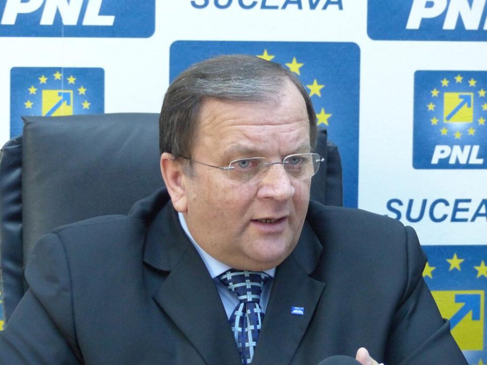 Liderul PNL Suceava și președinte al Consiliului Județean, Gheorghe Flutur