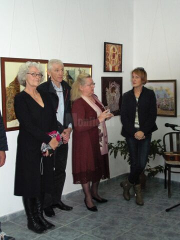 Vernisajul expoziției de pictură, grafică și tapiserie „Laval 2016”
