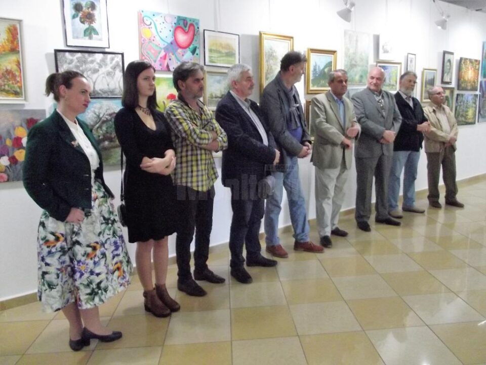 Vernisajul Salonului de vară al artiștilor plastici amatori din județul Suceava, la Rădăuți